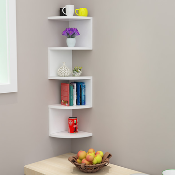 Marvelous 5 Layer DIY Wall Mounted Shelves
