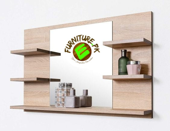 Goodly Bathroom mirror with shelves