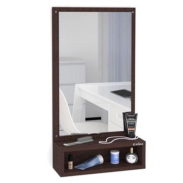 Astonishing Hanging Wall Dressing Mirrors with Shelf